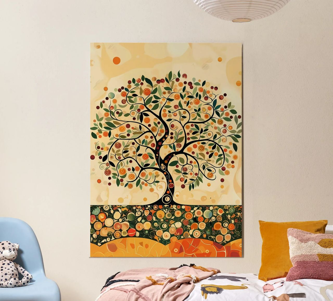 Arbre de vie style Gustav poster de Caeson