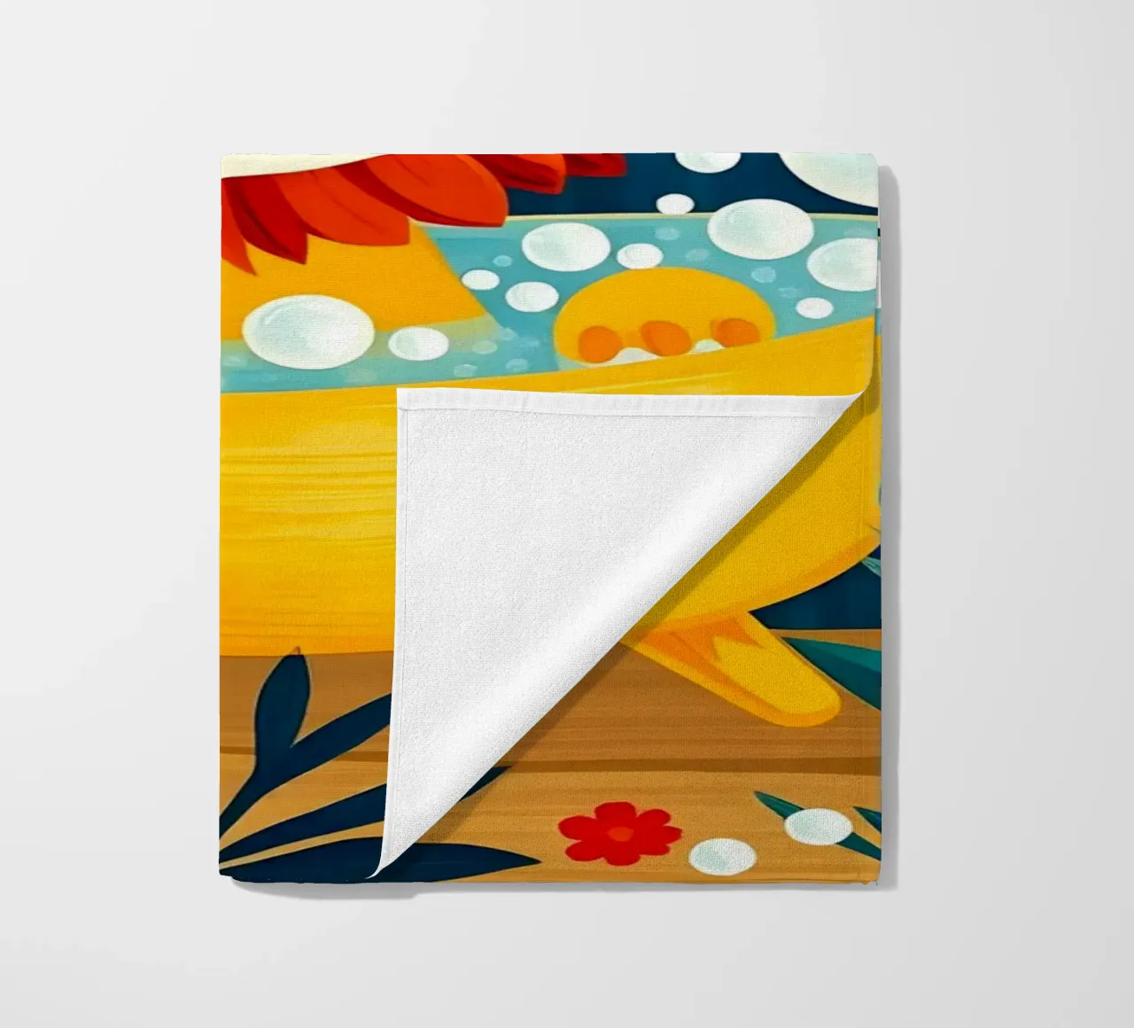 Leone a Bath telo mare da ARTOMATIC