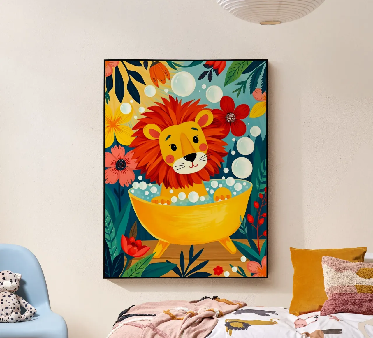 Leone a Bath plexiglass da ARTOMATIC