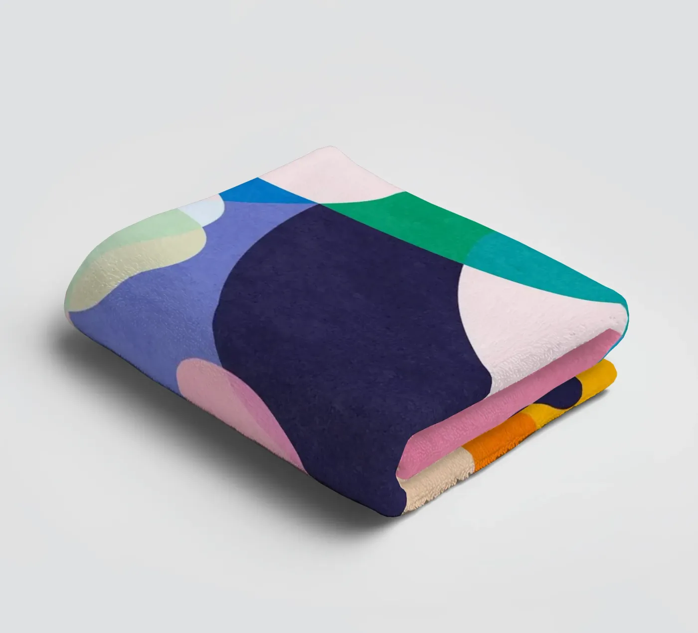 Slow dance badhanddoek van Abstract Joy