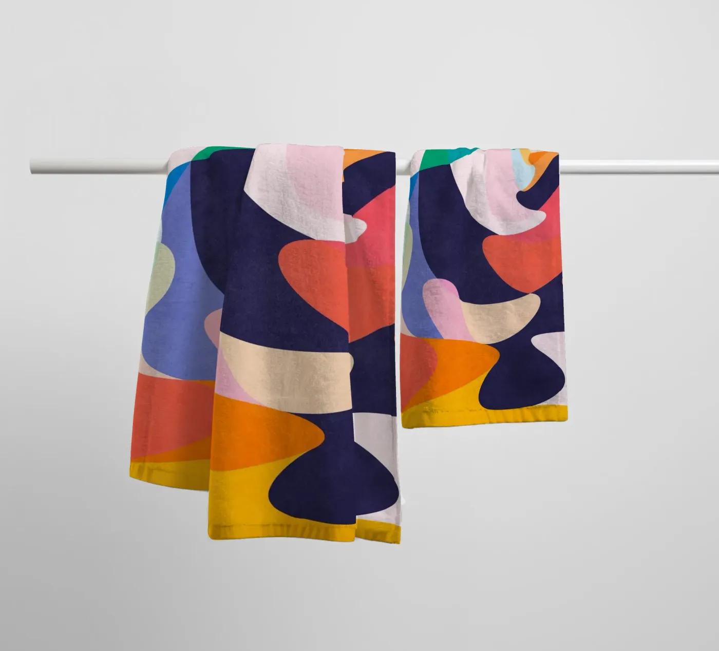 Slow dance towel by Lines Inside