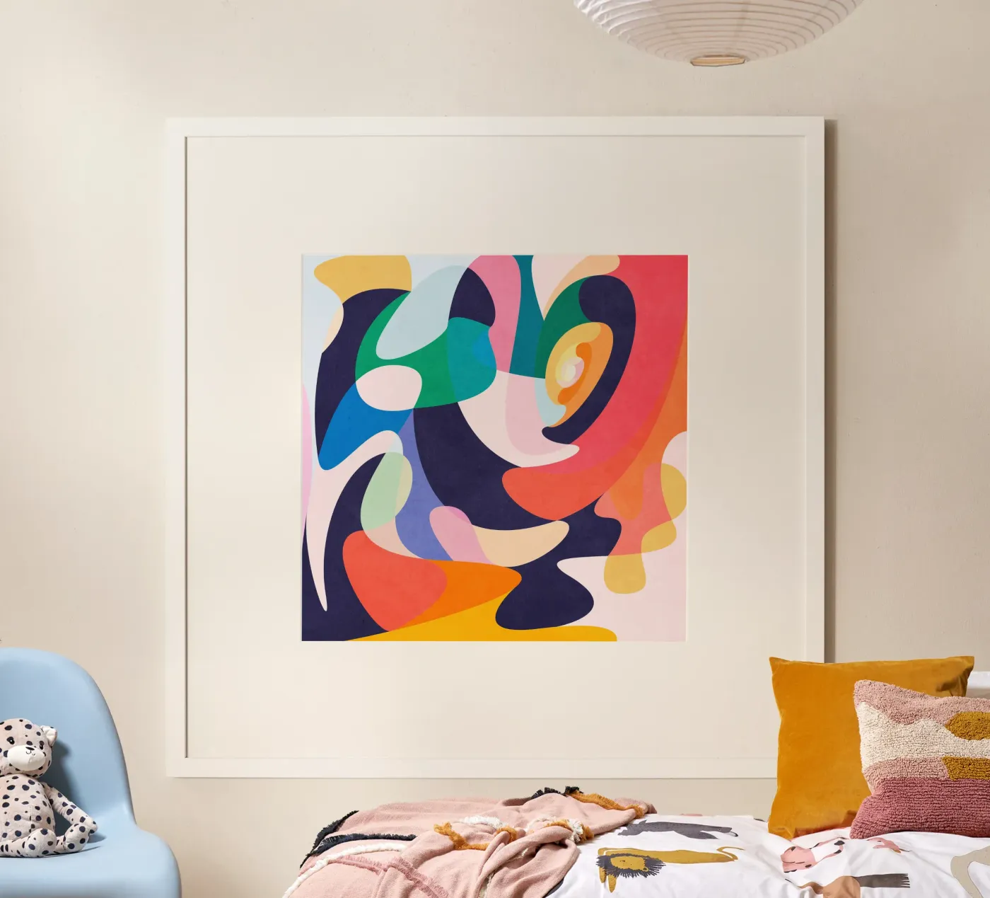 Slow dance poster by Abstract Joy