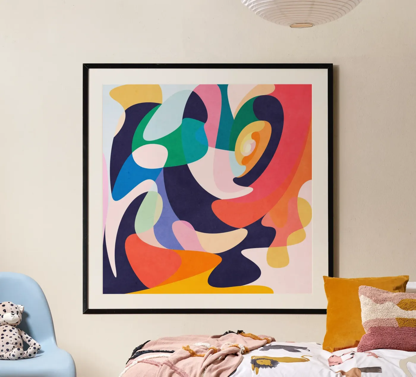 Slow dance Poster von Lines Inside