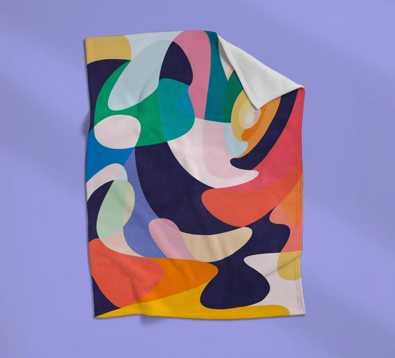 Slow dance Fleecedecke von Abstract 888