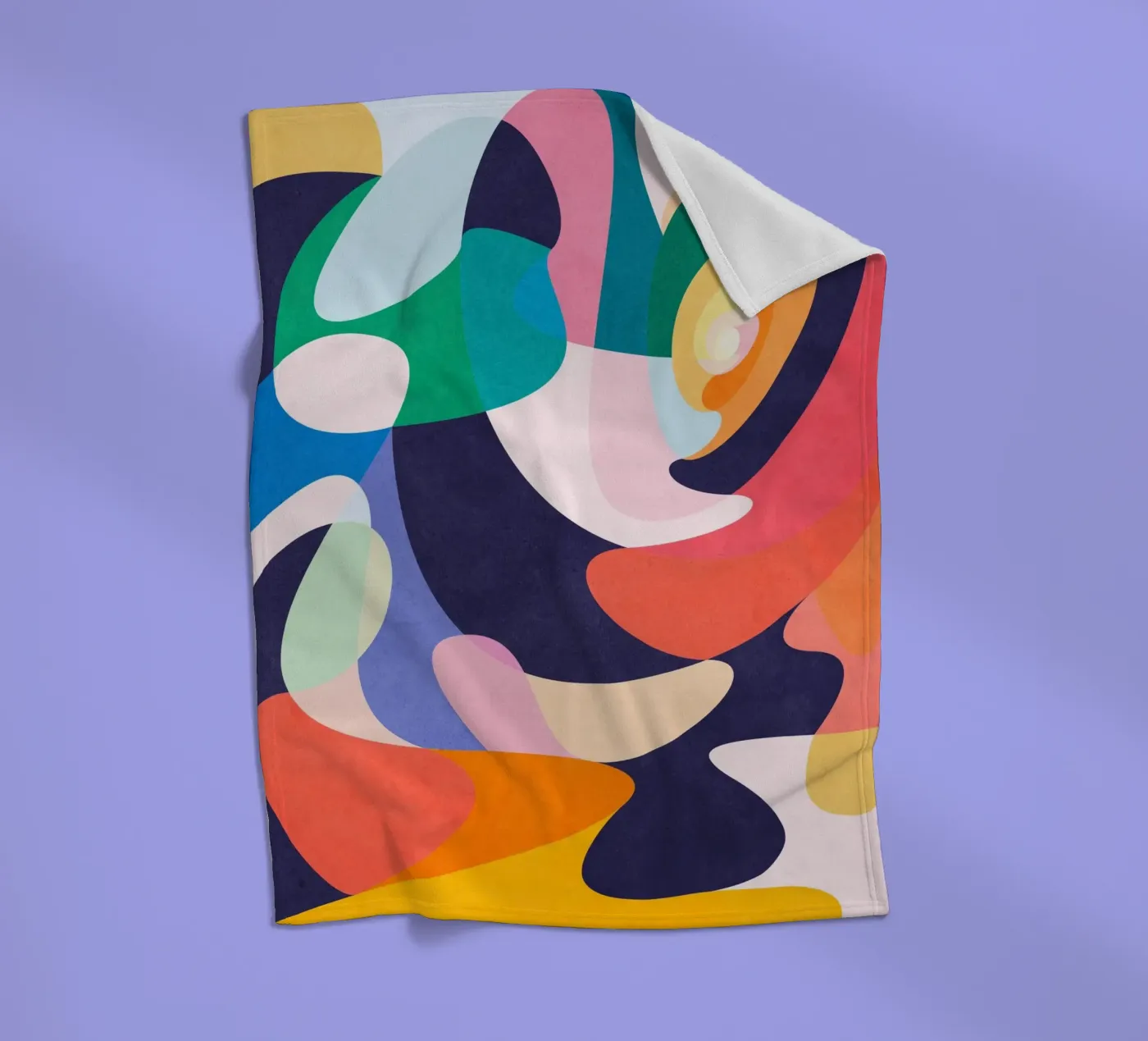 Slow dance fleecedeken van Abstract Joy