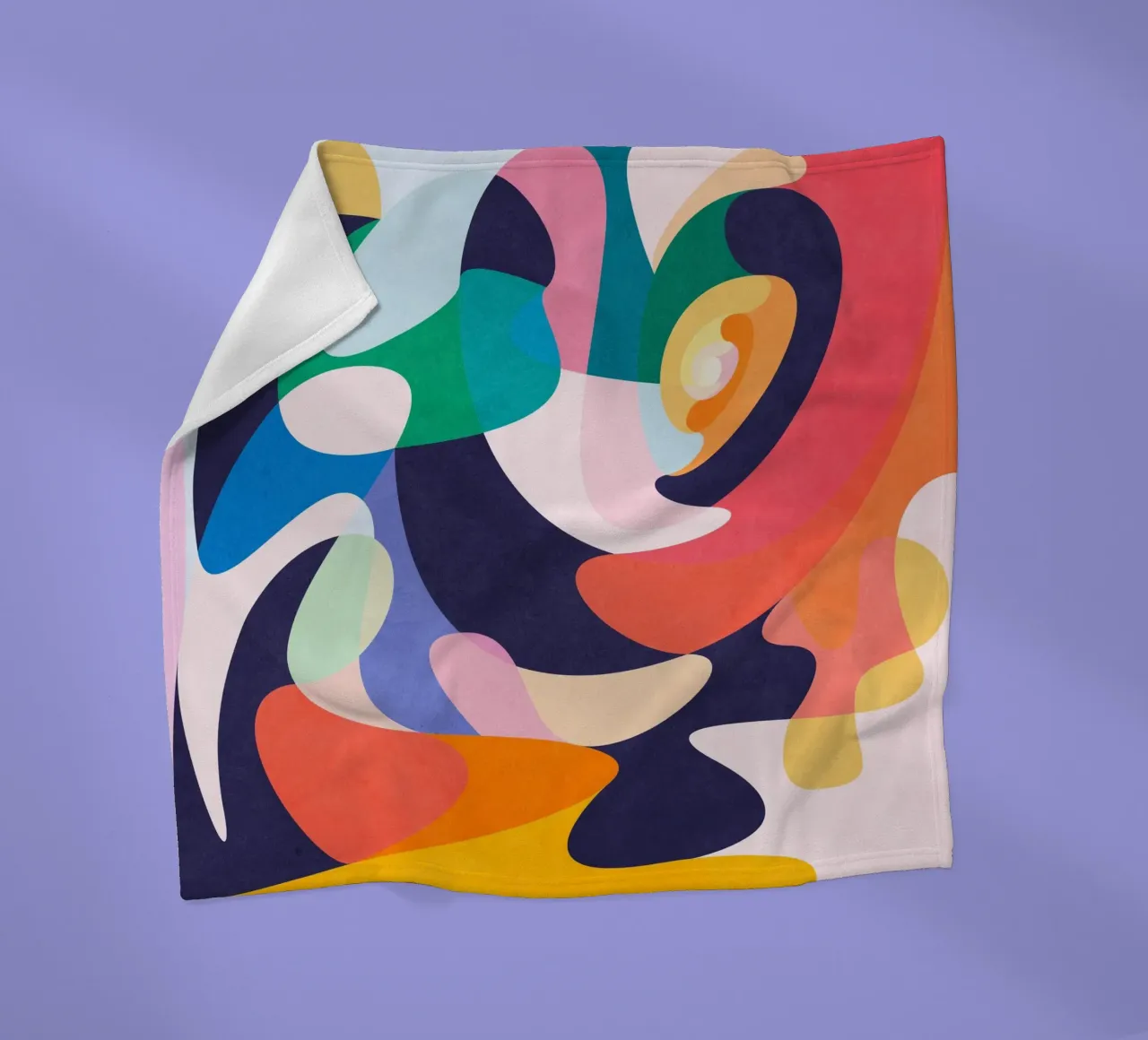 Slow dance Fleecedecke von Abstract 888