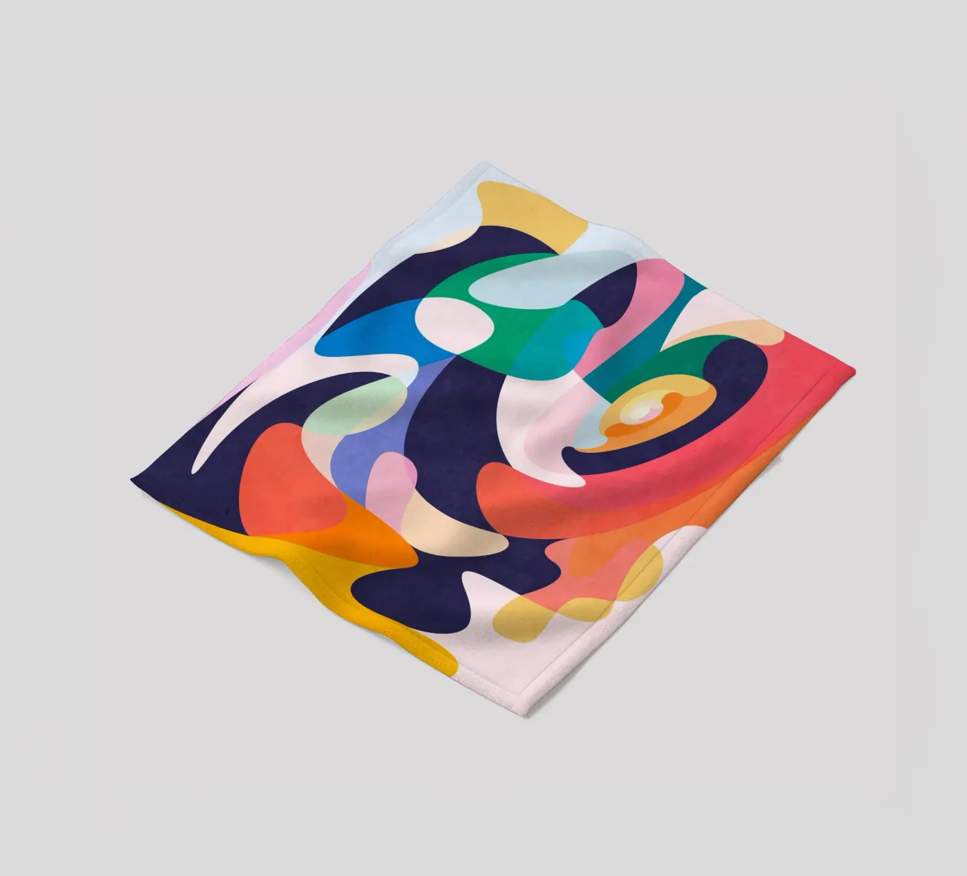 Slow dance fleecedeken van Abstract Joy