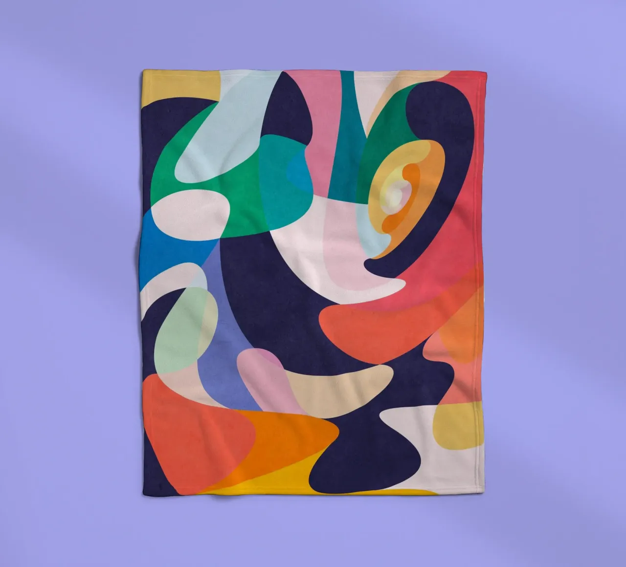 Slow dance Fleecedecke von Abstract 888