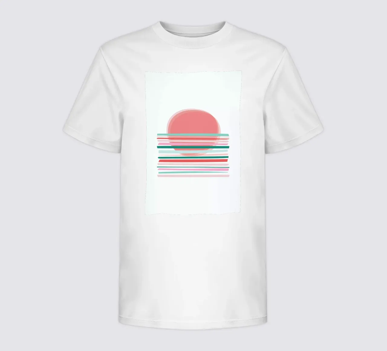 Sunset kinder t-shirt van The Native State