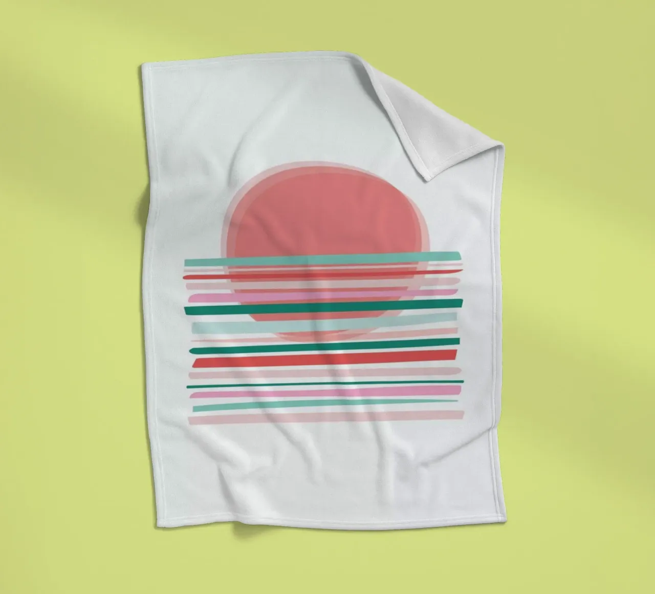 Sunset fleecedeken van The Native State