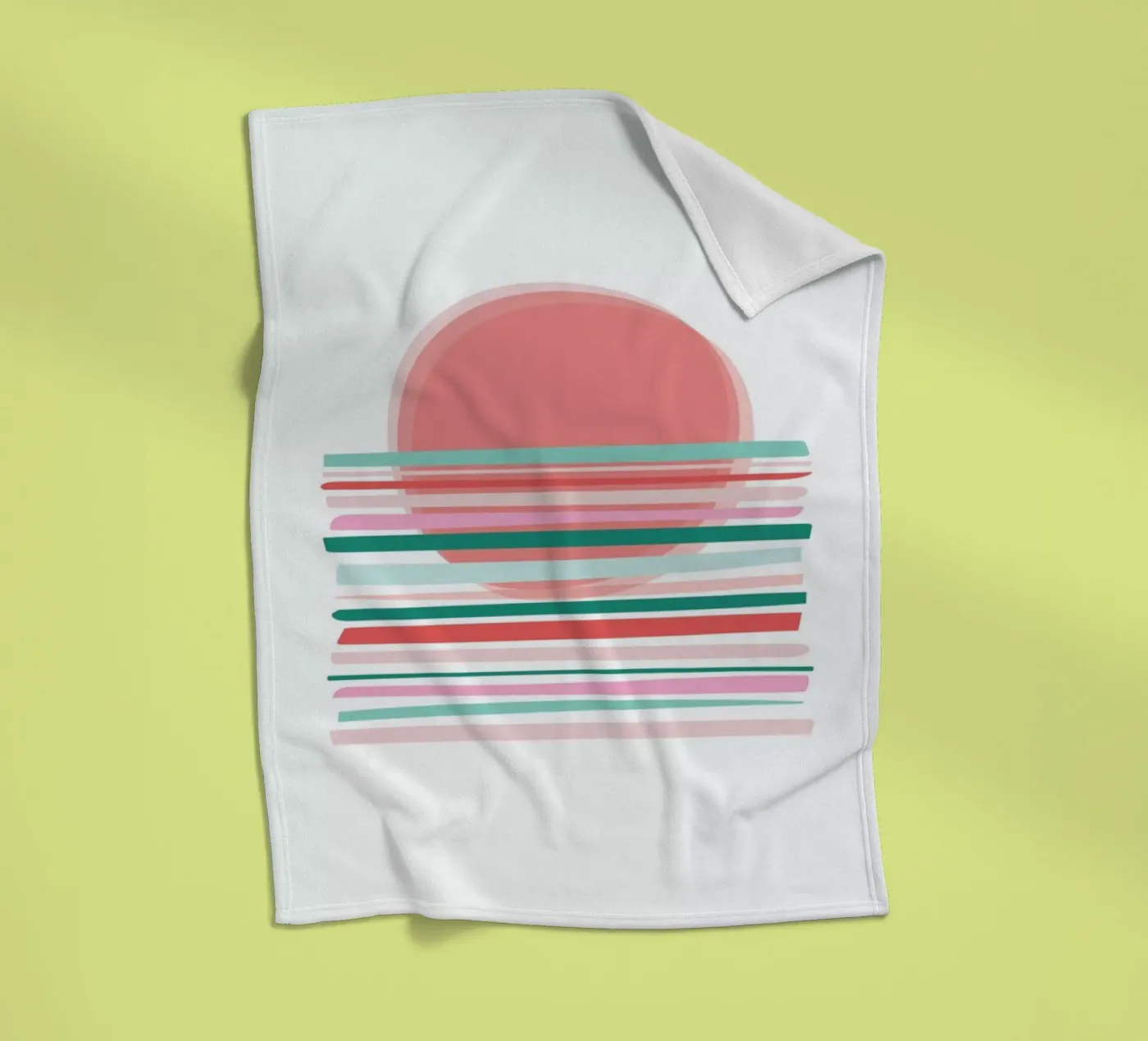 Sunset fleecedeken van The Native State