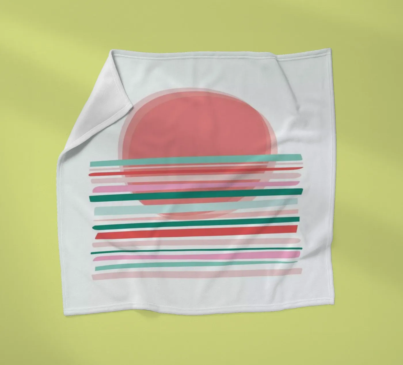 Sunset fleecedeken van The Native State