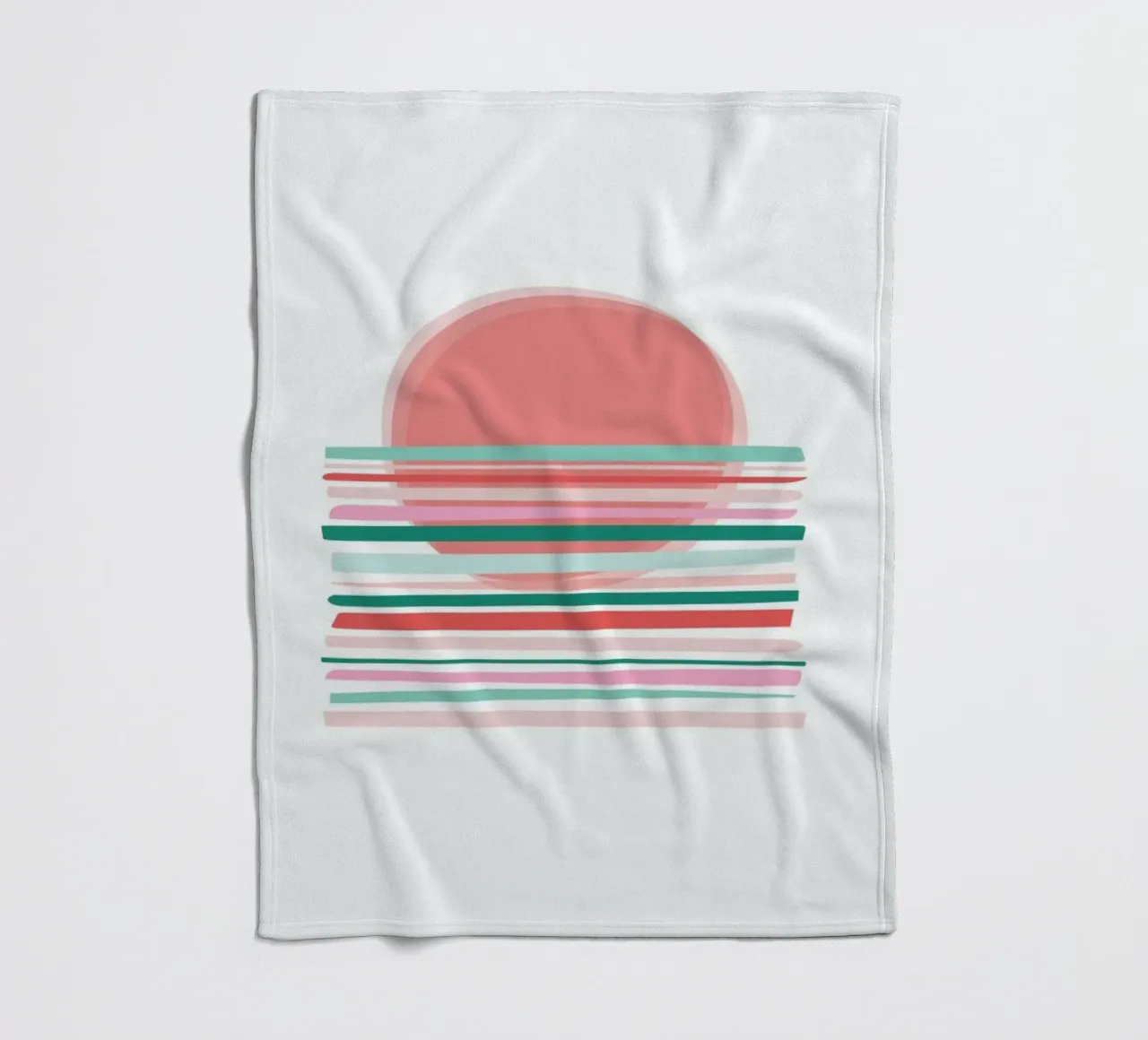 Sunset fleecedeken van The Native State