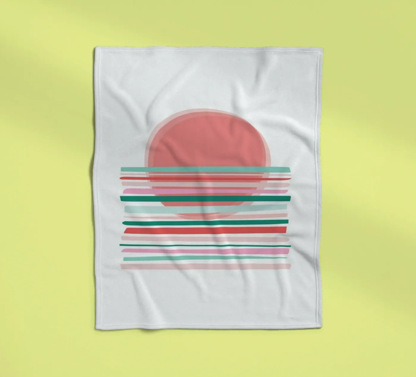 Sunset fleecedeken van The Native State