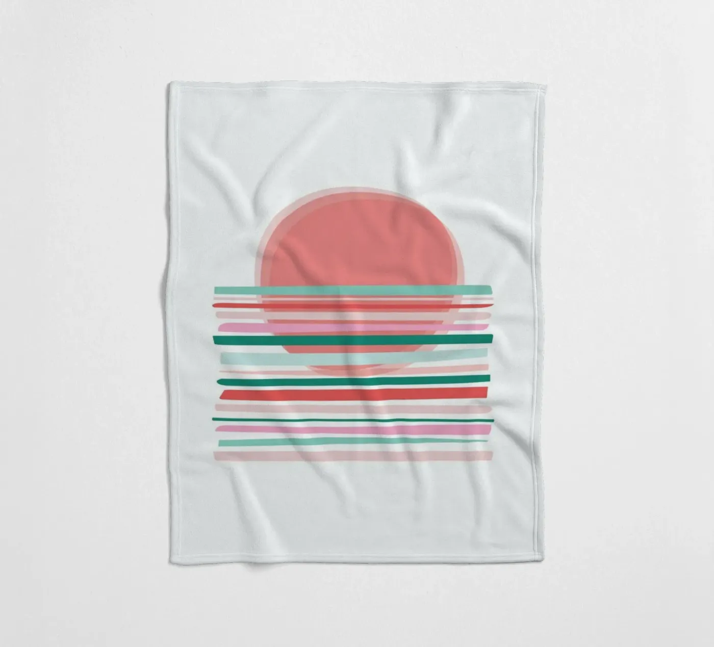 Sunset fleecedeken van The Native State