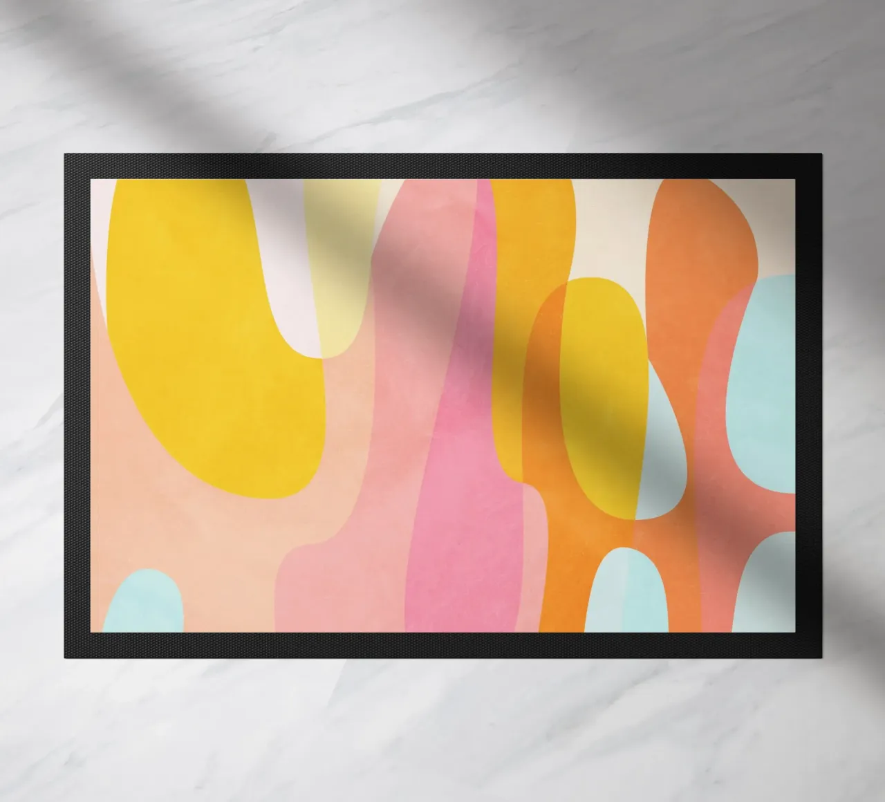 Abstract Dance doormat by Abstract 888