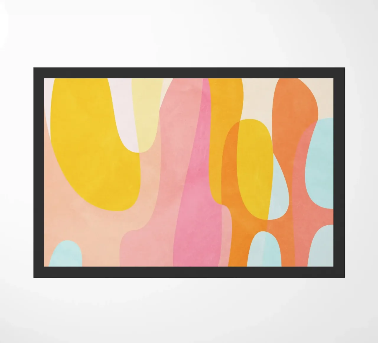 Abstract Dance doormat by Abstract 888