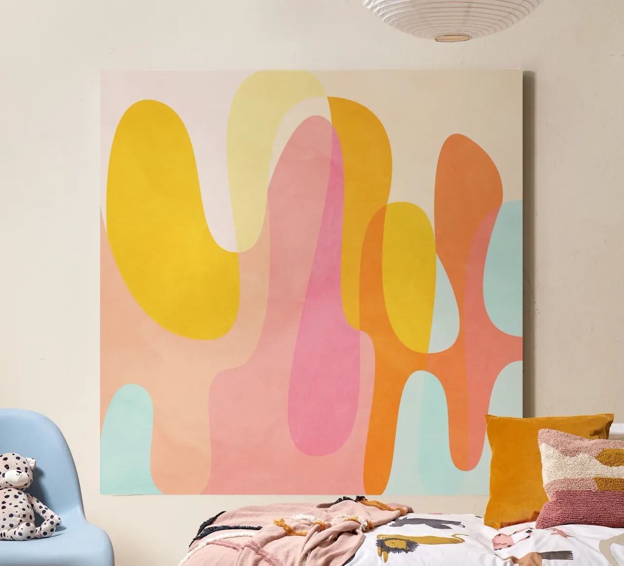 Abstract Dance tela da Abstract 888