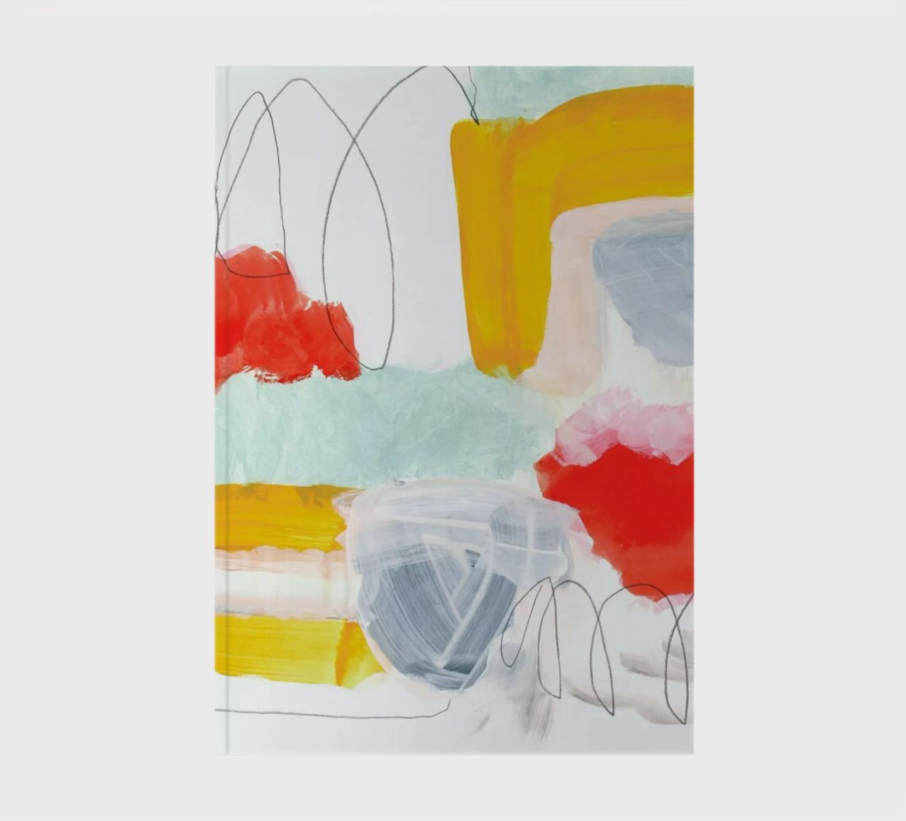 Abstract Painting XVI notebook by IRIS LEHNHARDT FINE ART