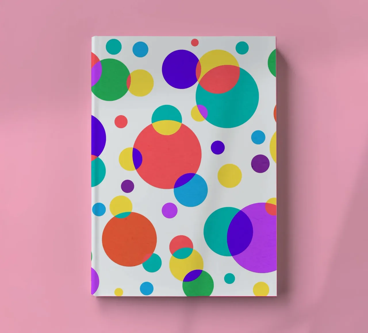 Colorful Circles notebook by lovely lines