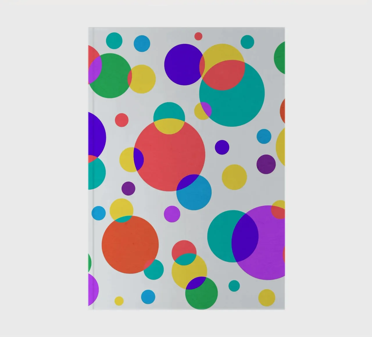 Colorful Circles notebook by lovely lines