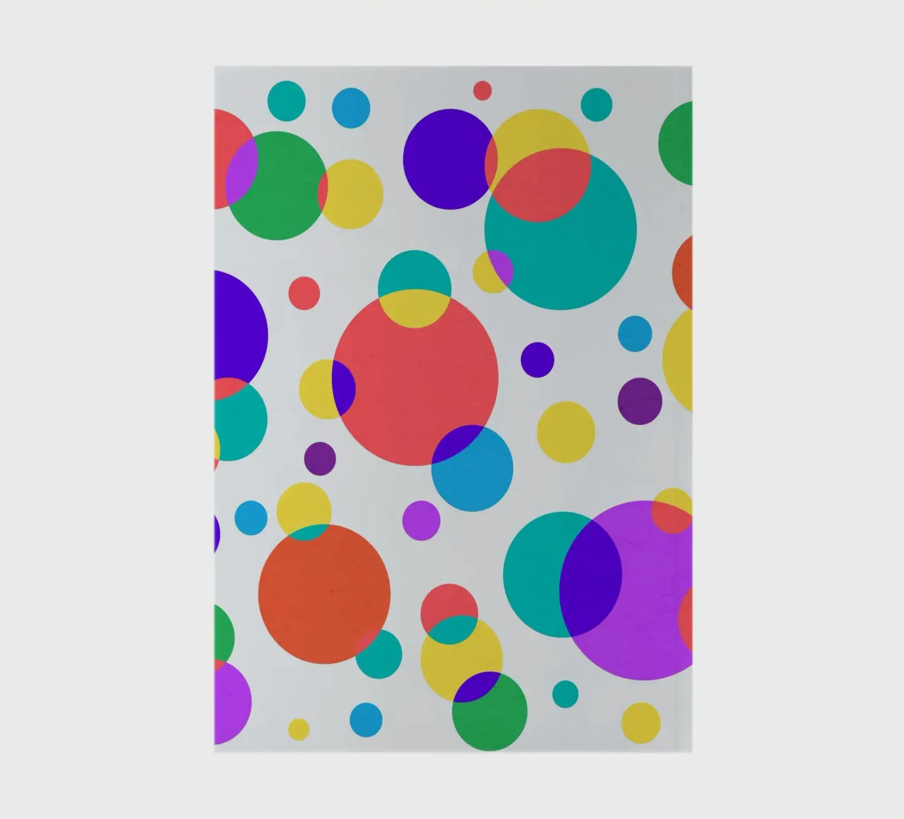 Colorful Circles notebook by lovely lines
