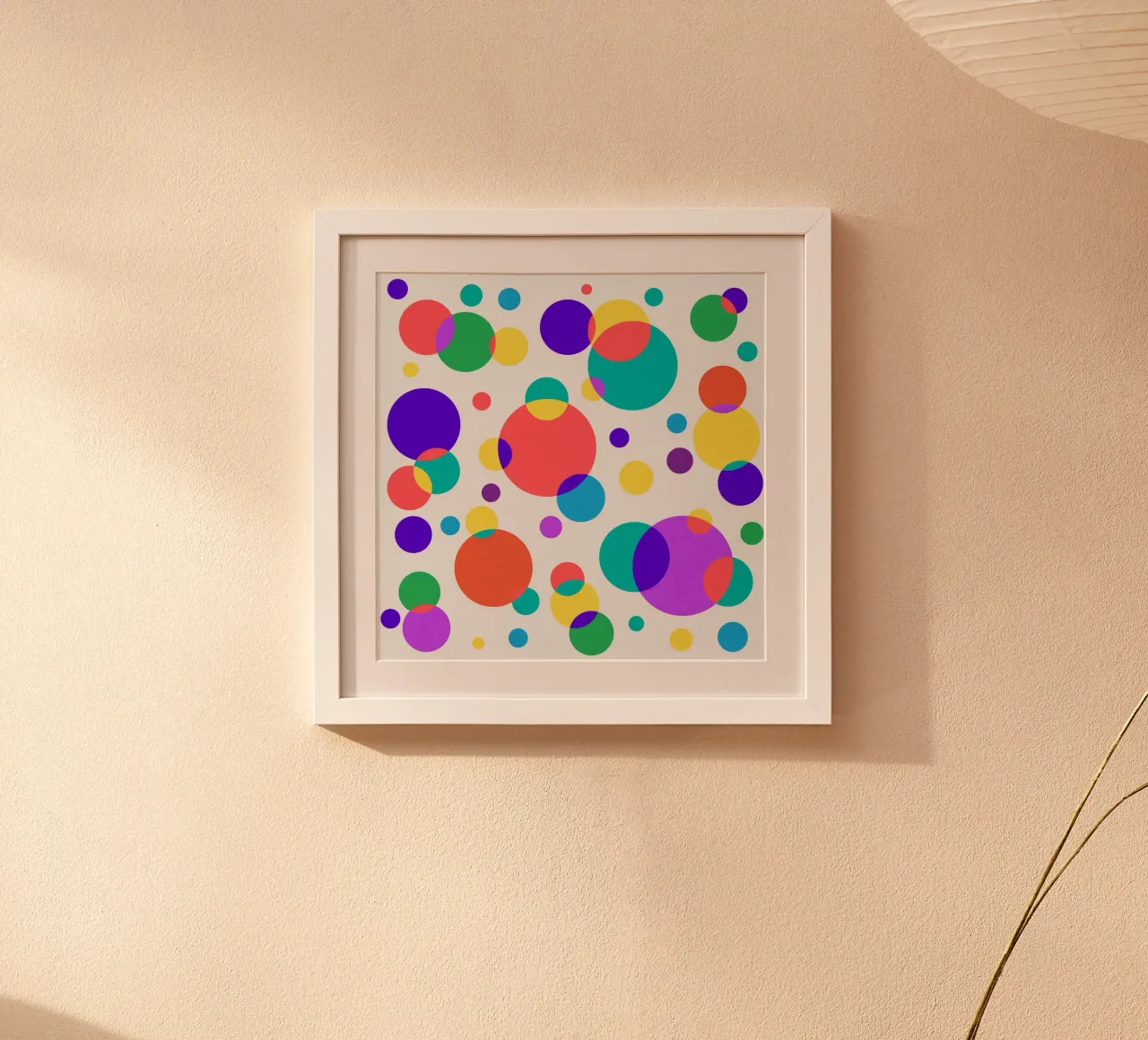 Colorful Circles carta hahnemühle da lovely lines