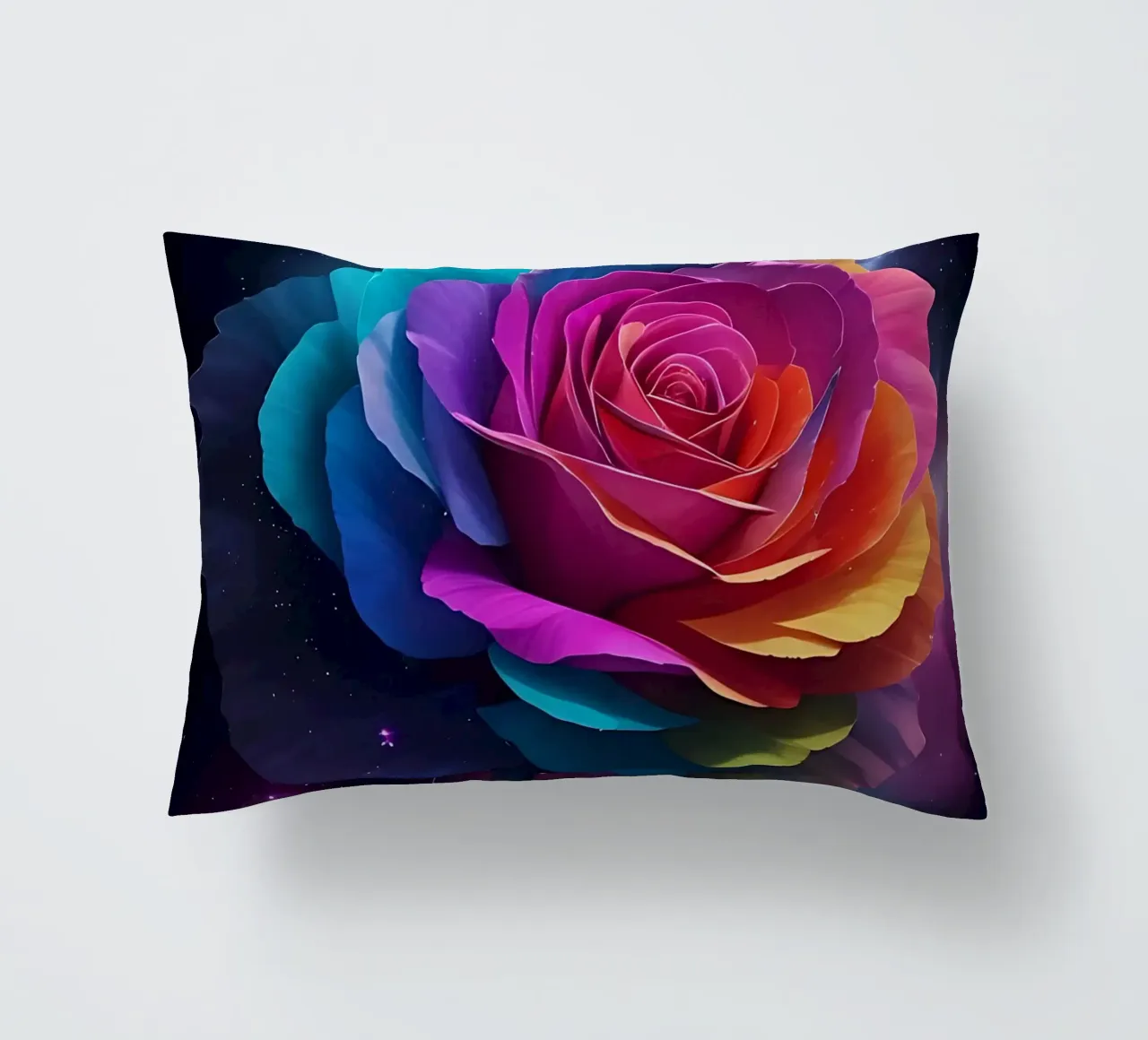 Space Nebula Rose cuscino da LM2KONE