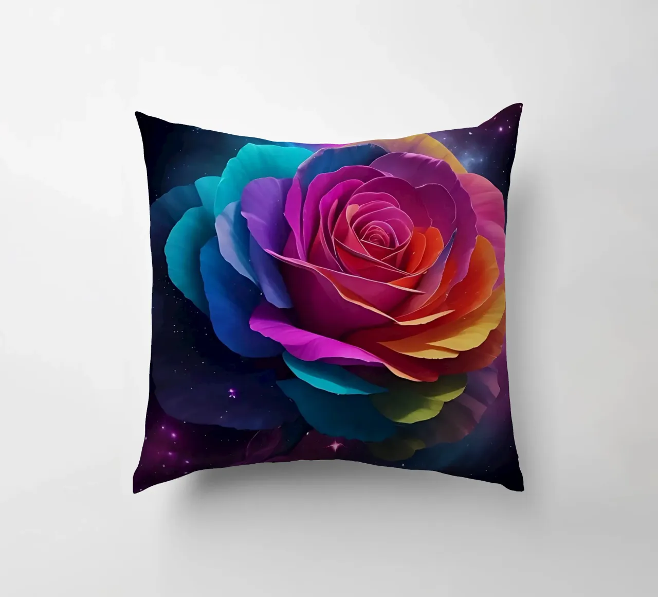 Space Nebula Rose cuscino da LM2KONE