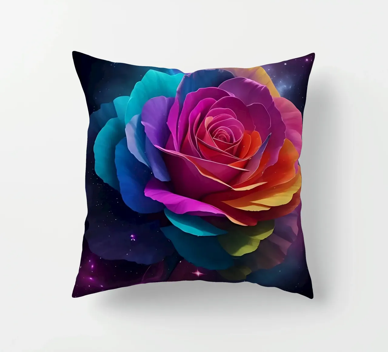 Space Nebula Rose cuscino da LM2KONE