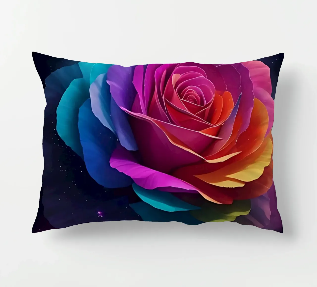 Space Nebula Rose cuscino da LM2KONE