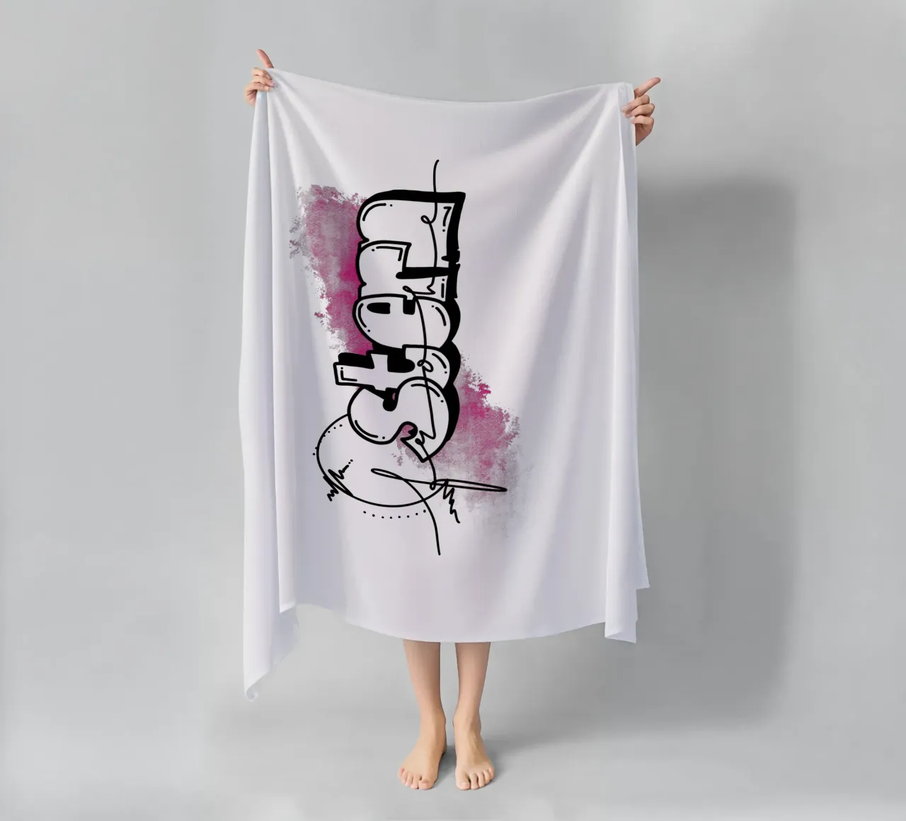 Frohe Ostern telo mare da LIMITED EDITION LETTERS