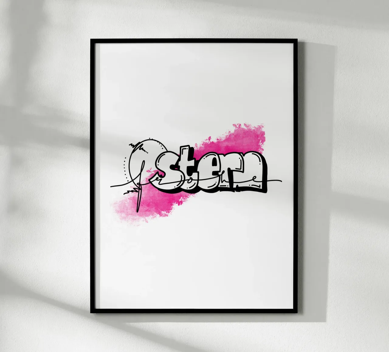 Frohe Ostern poster da LIMITED EDITION LETTERS