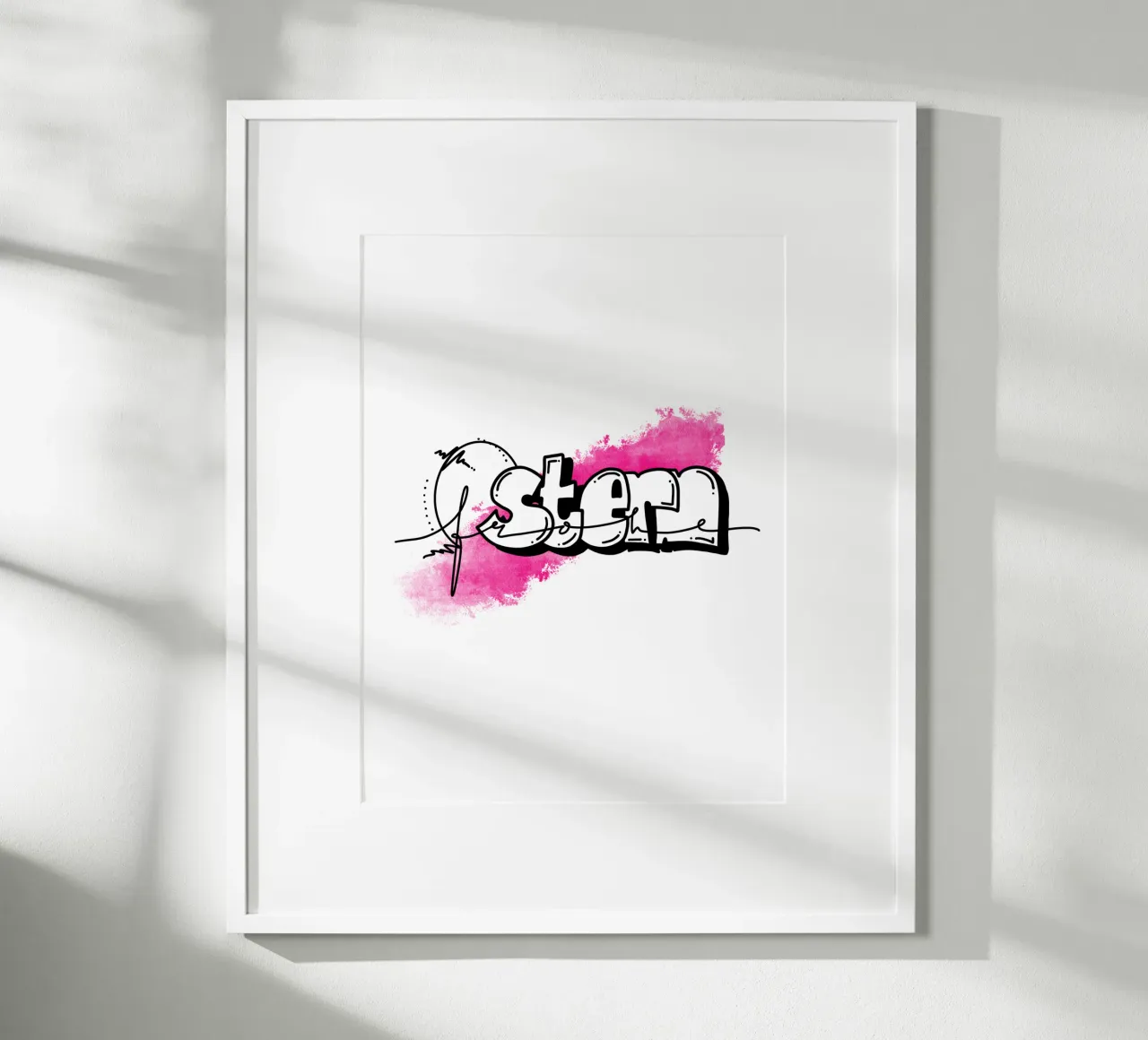 Frohe Ostern poster da LIMITED EDITION LETTERS