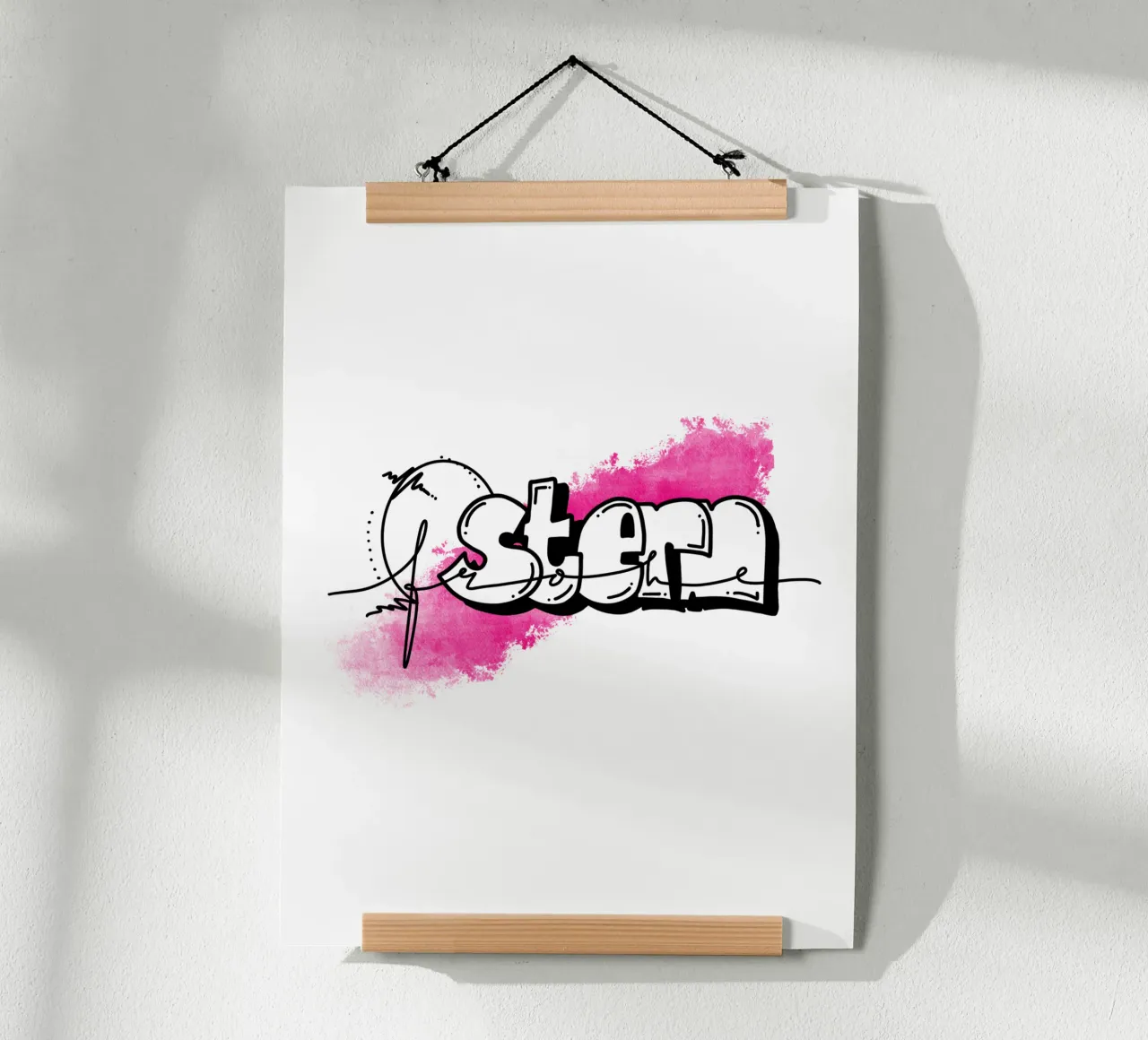 Frohe Ostern poster da LIMITED EDITION LETTERS