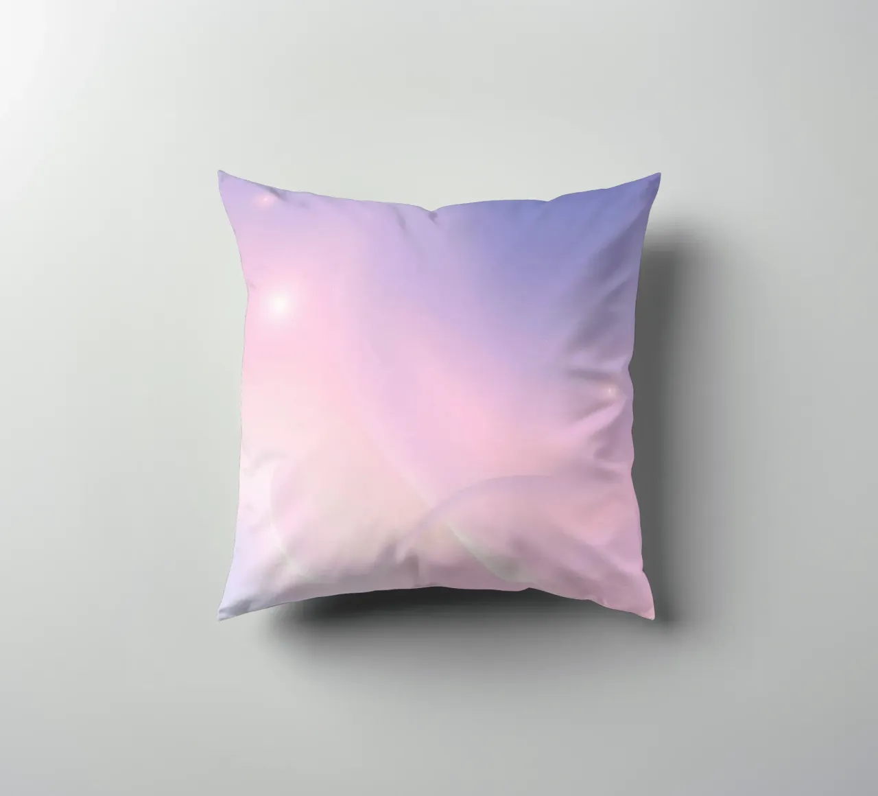 Tranquil abstract background with soft pastel hues decorative cushion by DesignDoodle