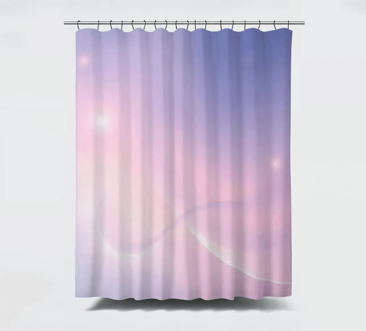 Rustige abstracte achtergrond met zachte pasteltinten douchegordijn van DesignDoodle