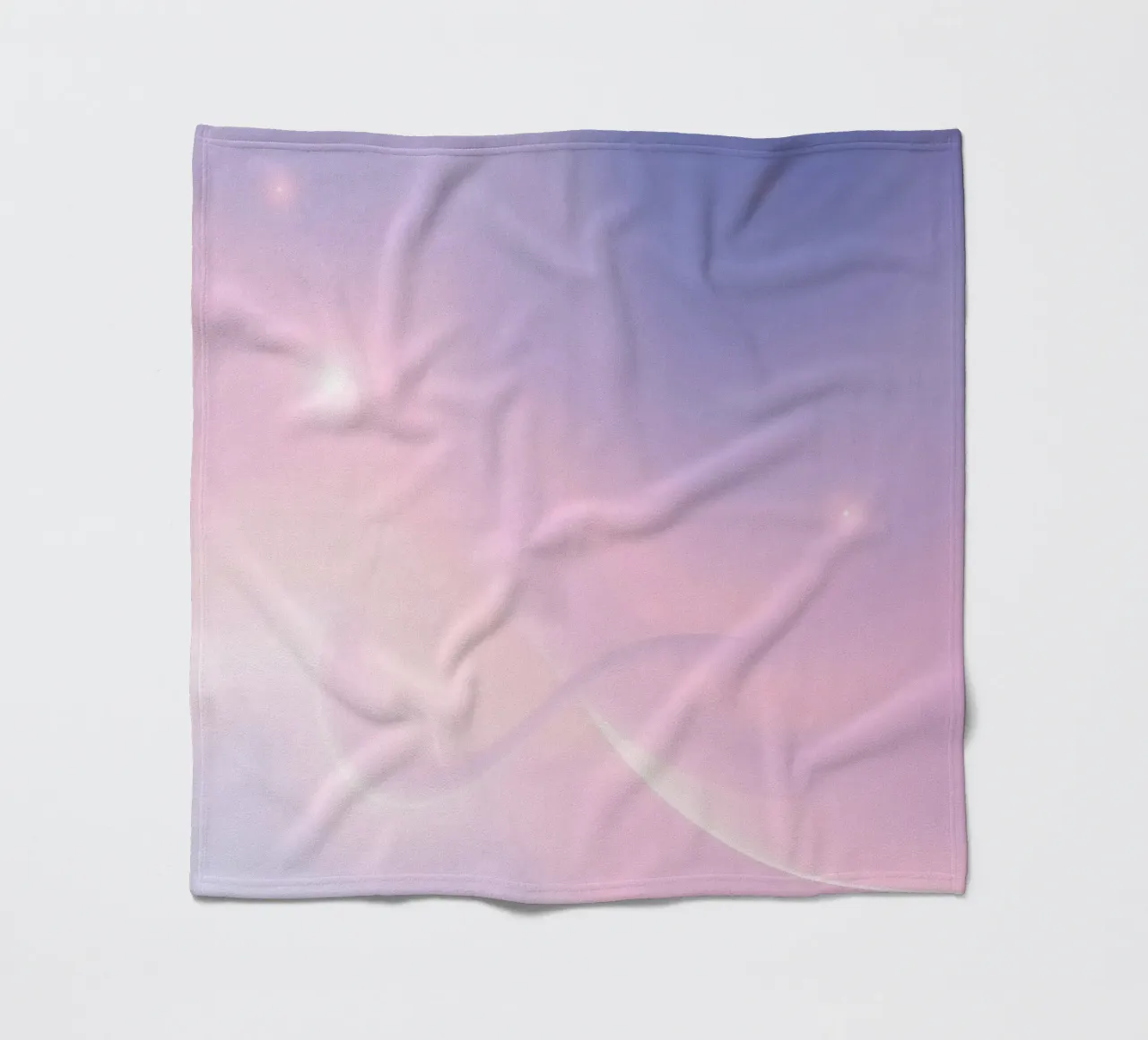 Tranquil abstract background with soft pastel hues fleece blanket by DesignDoodle
