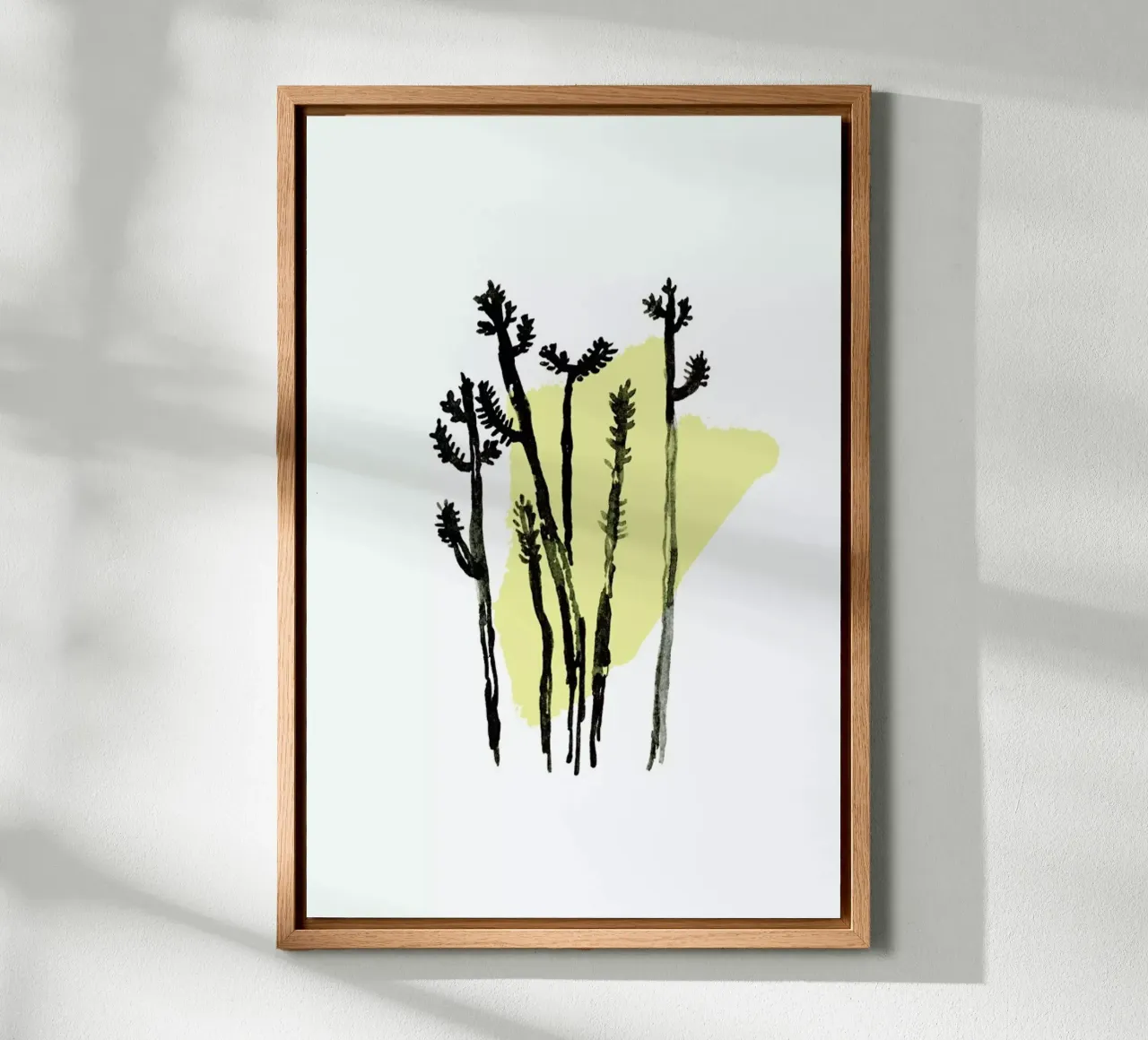 Plants & Colours 7 tela con Cornice a cassetta da Farina Kuklinski