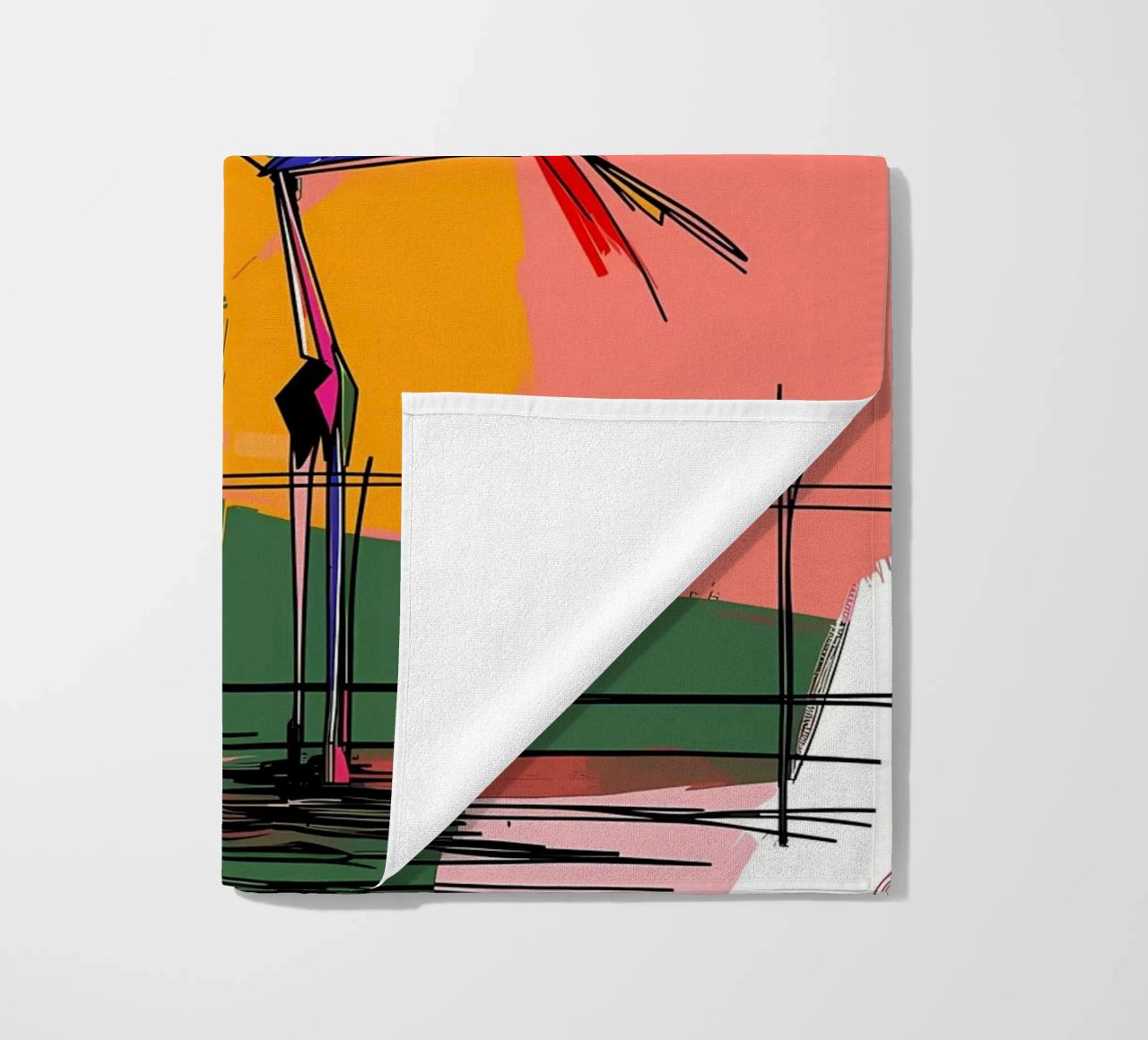 Flamingo Pop Artr telo mare da Caeson