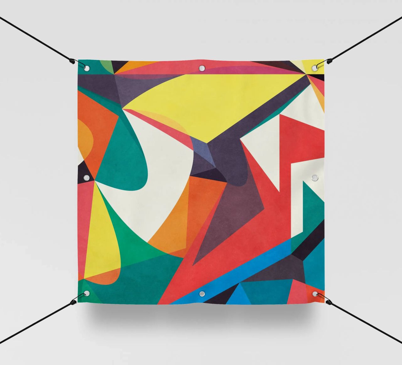 Abstract Shapes VI telo in pvc da lovely lines