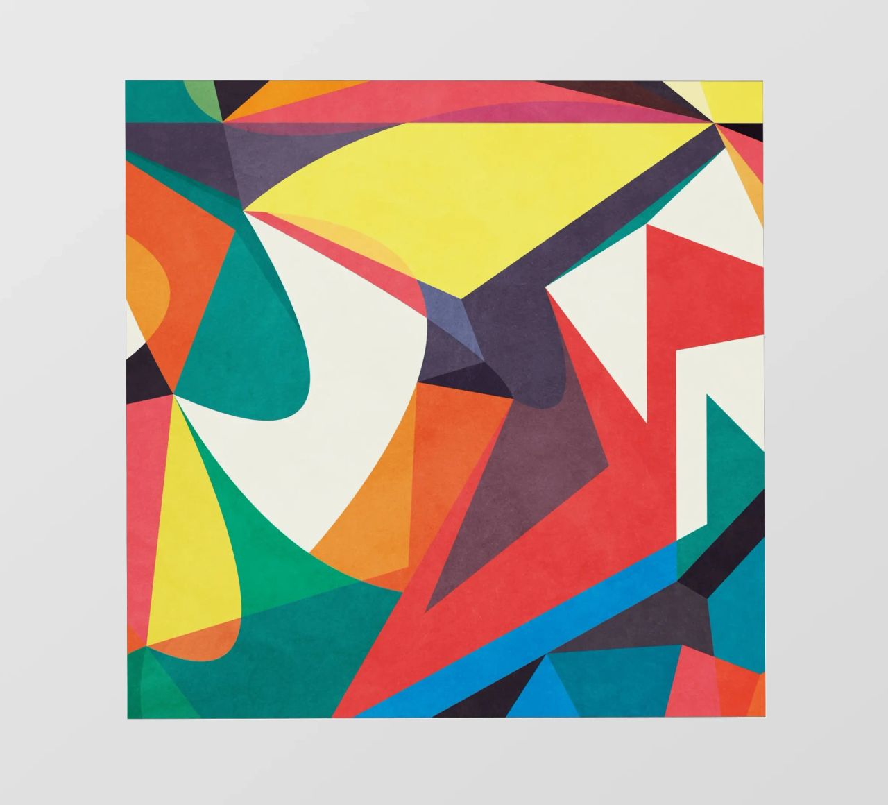 Abstract Shapes VI telo in pvc da lovely lines