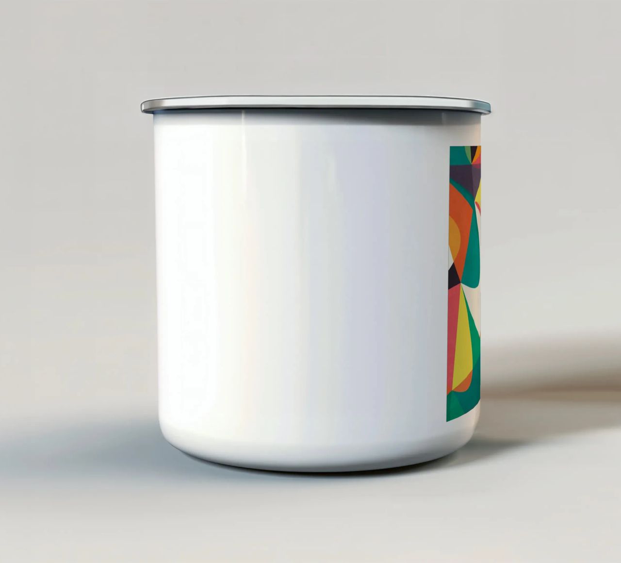 Abstract Shapes VI tazza in smalto da lovely lines