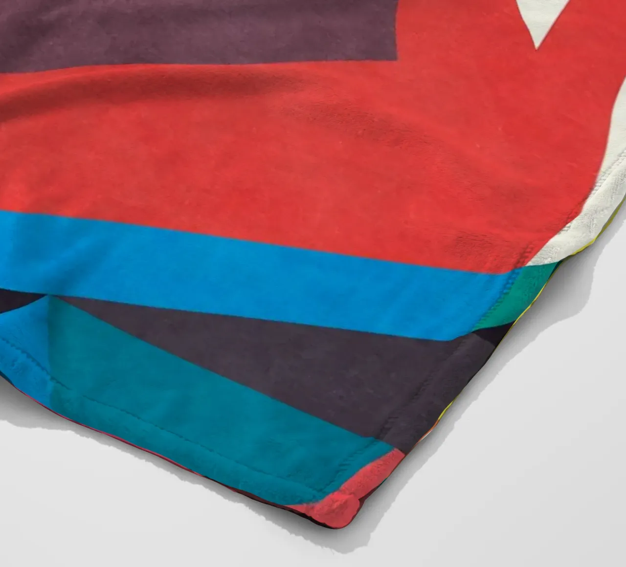 Abstract Shapes VI coperta in pile da lovely lines