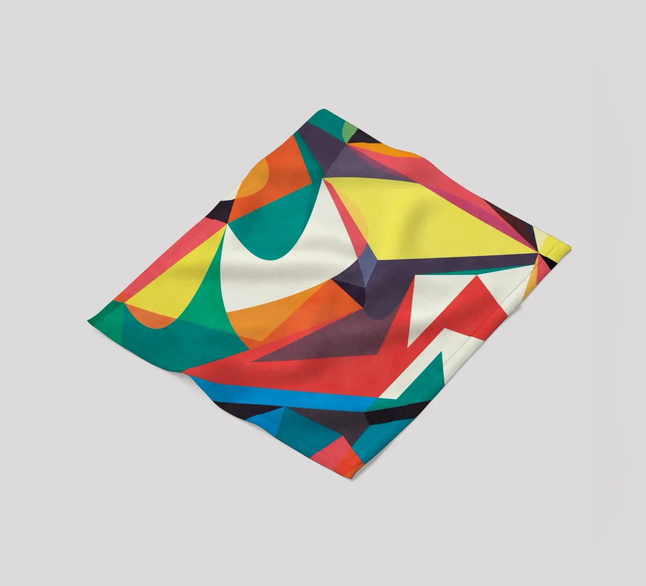 Abstract Shapes VI coperta in pile da lovely lines
