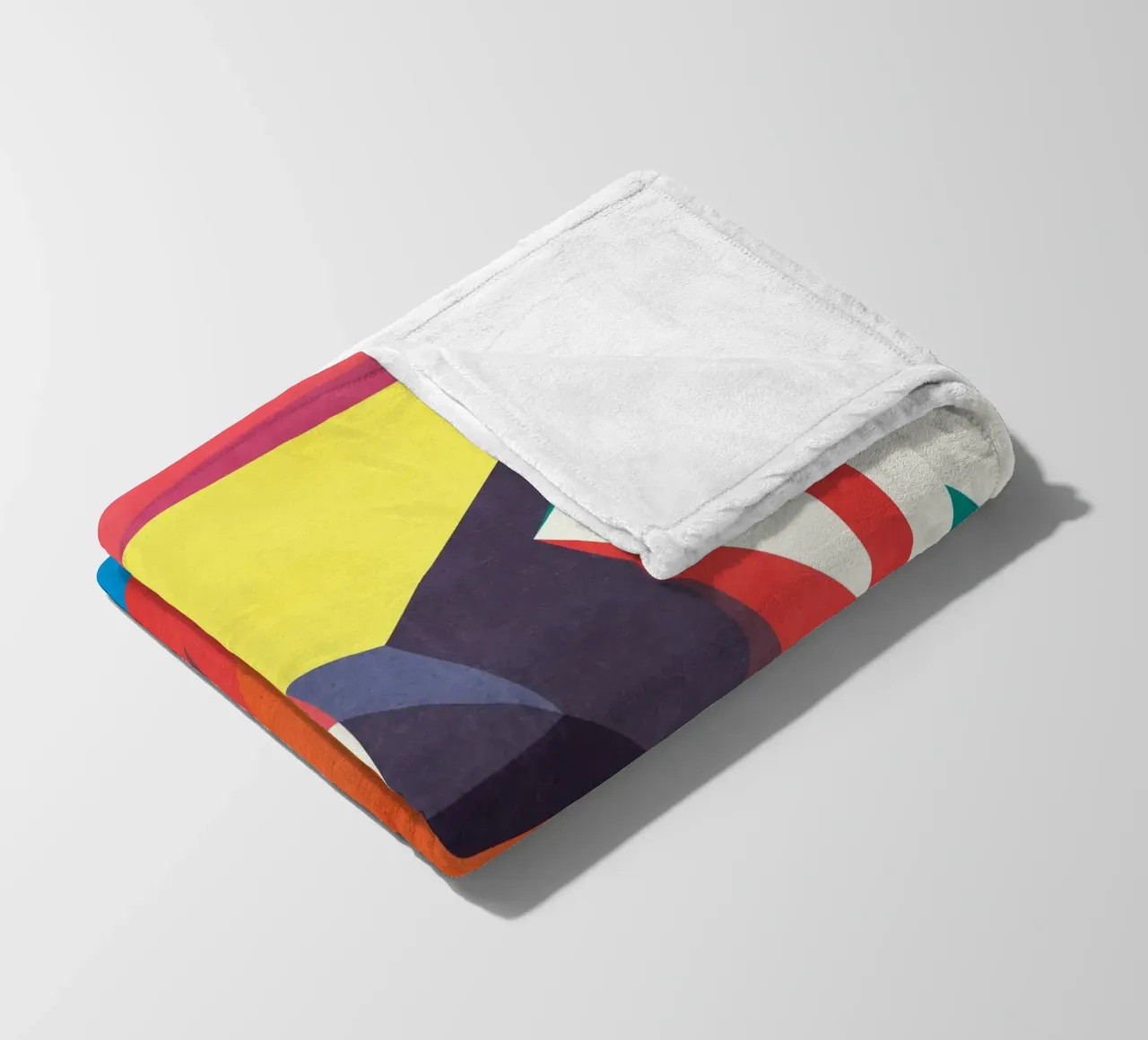 Abstract Shapes VI coperta in pile da lovely lines