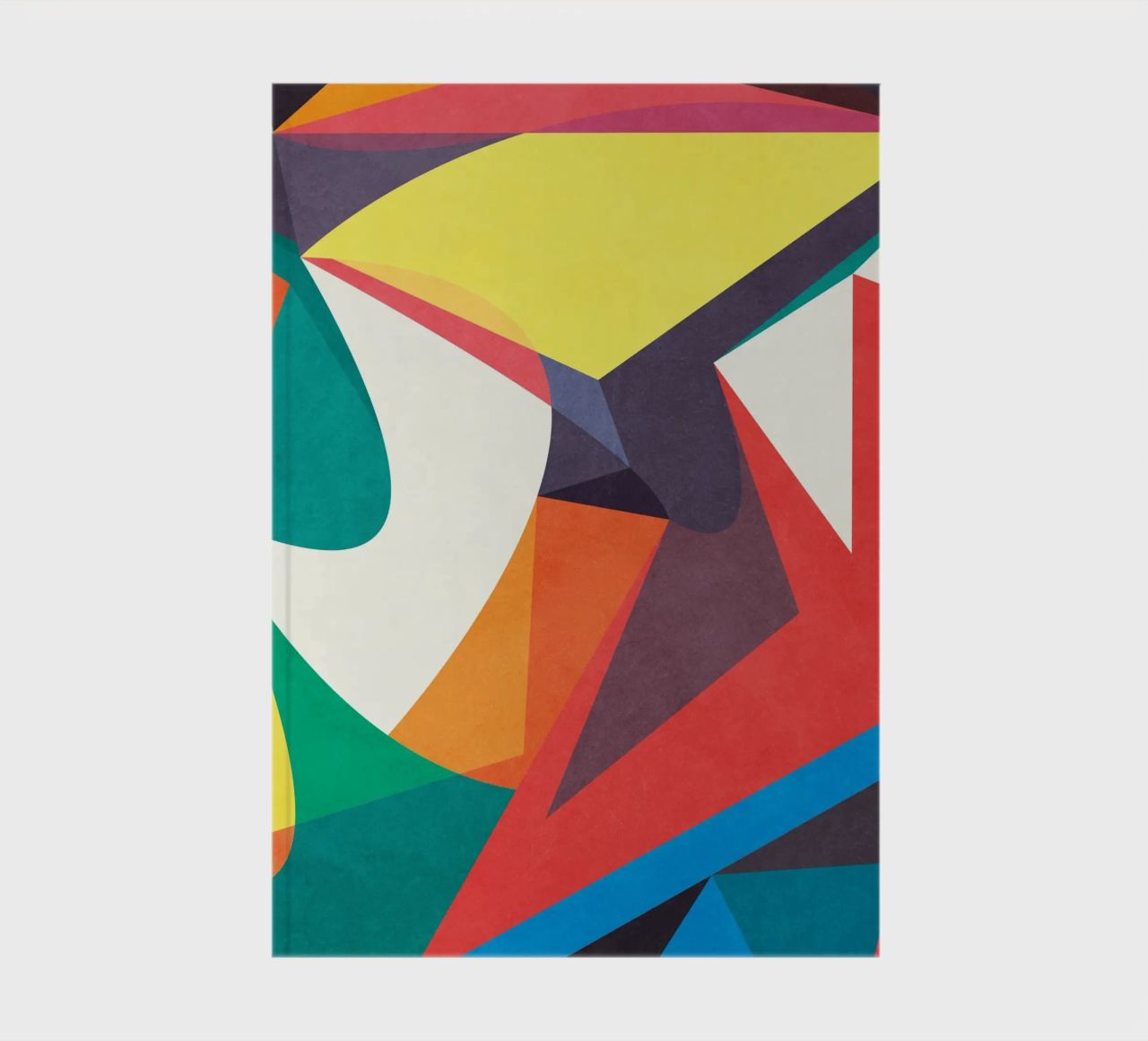 Abstract Shapes VI carnet de notes de lovely lines