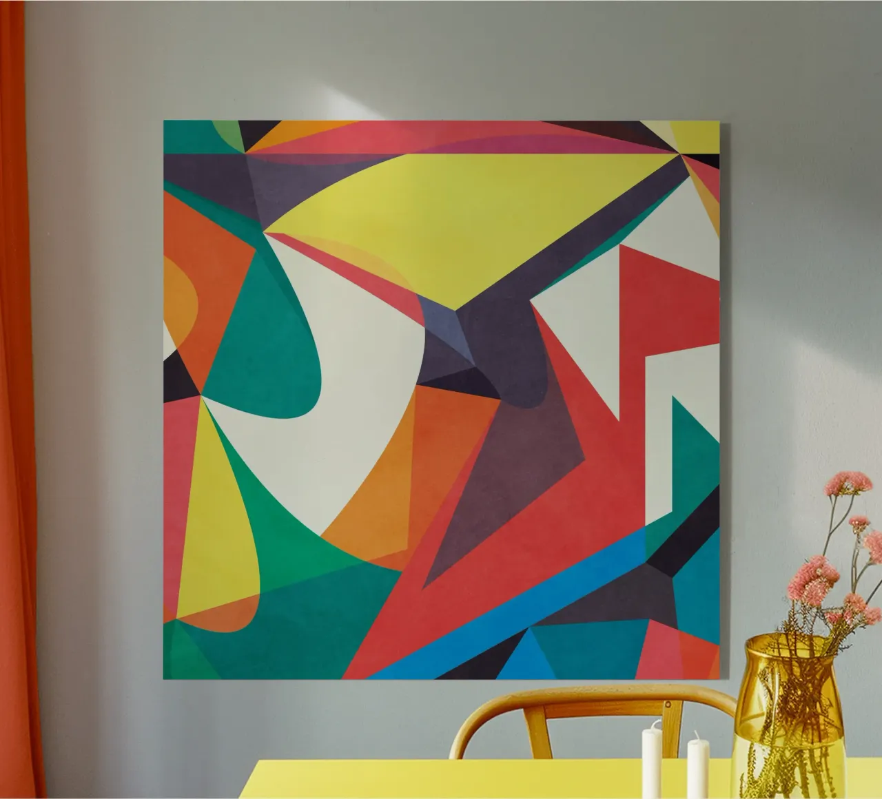 Abstract Shapes VI plexiglass da Abstract 888