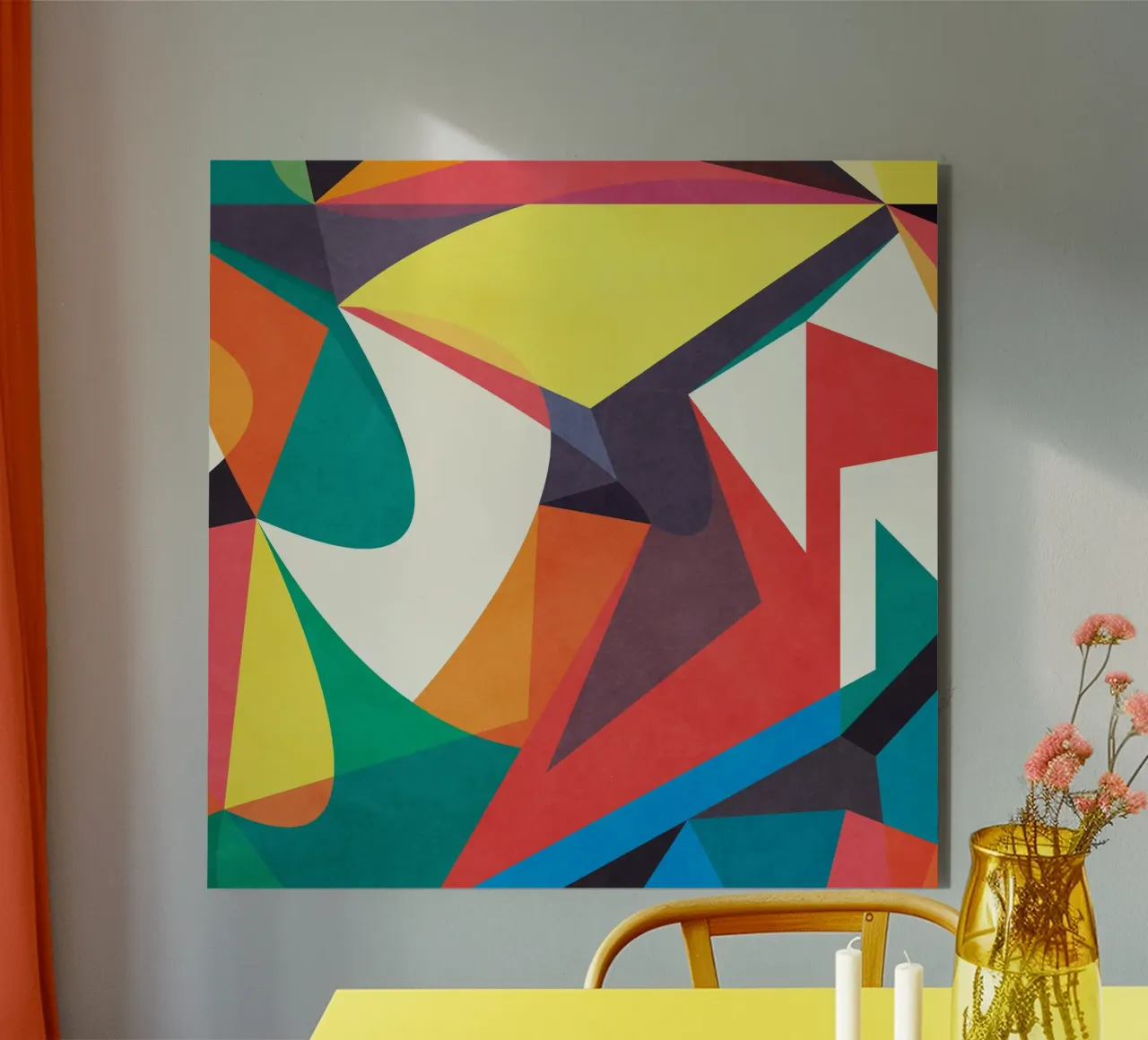 Abstract Shapes VI alluminio dibond da lovely lines