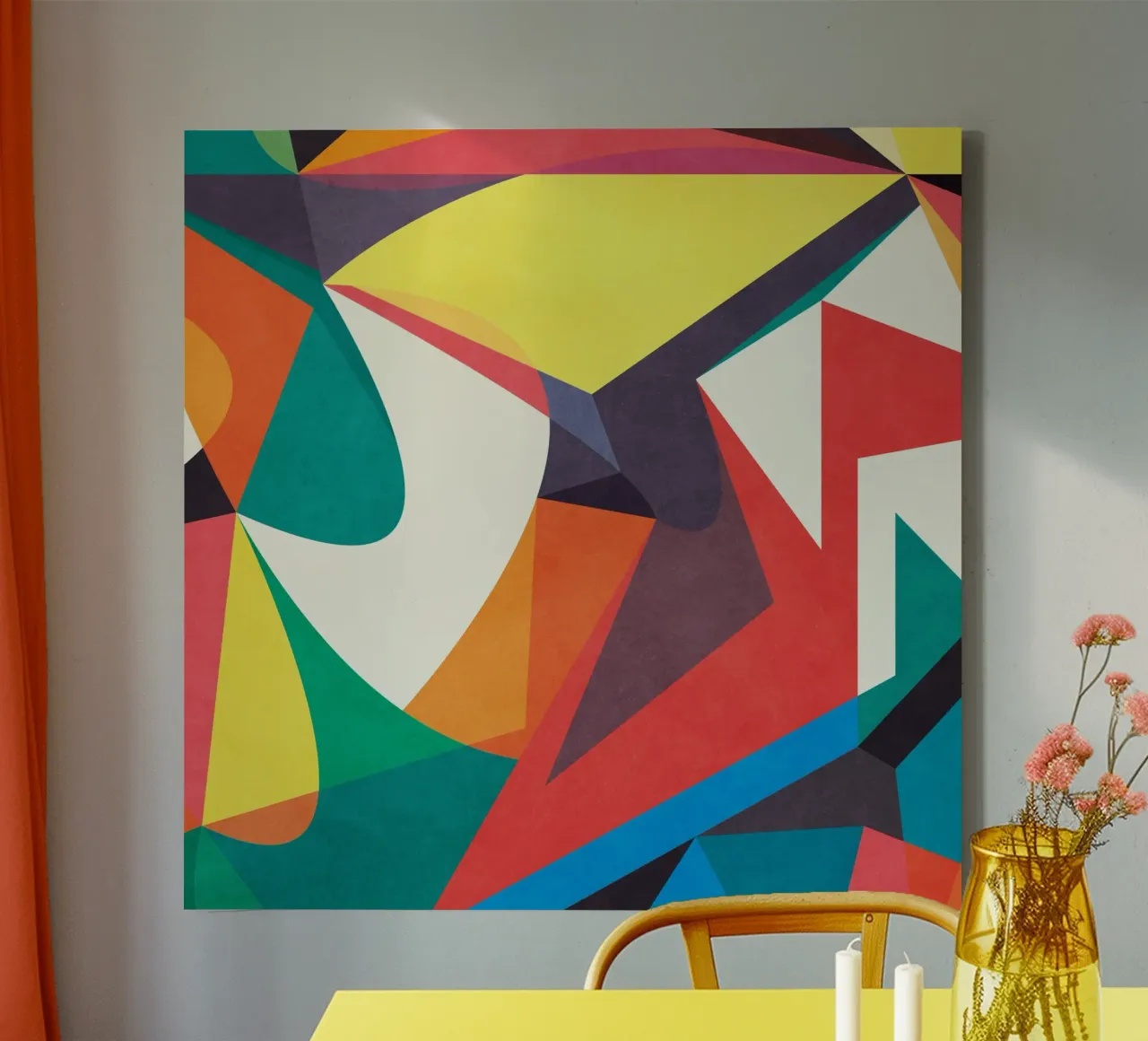 Abstract Shapes VI tela da lovely lines